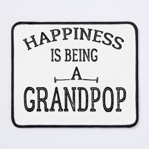 Item preview, Mens Happiness is Being a Grandpop | Dad and Grandpa Sticker designed and sold by LUXE SHIRT.