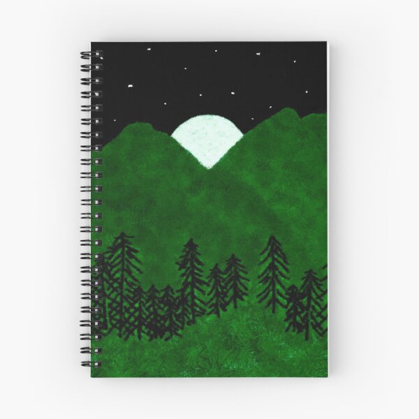 Item preview, Moonlit Mountains designed and sold by Leanne Morin.
