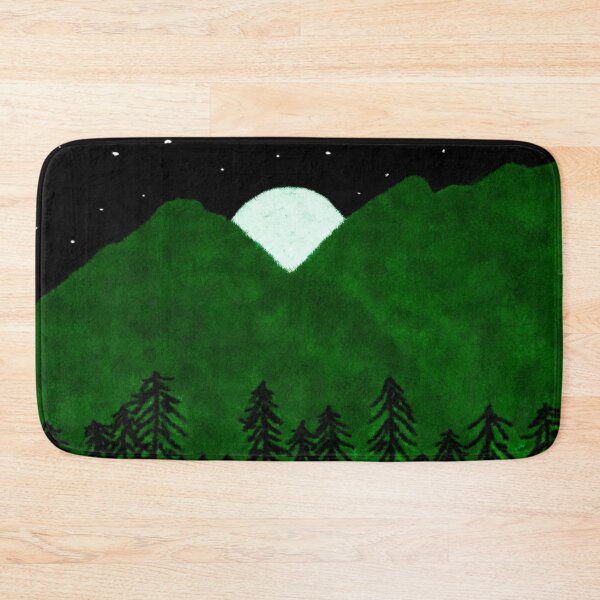 Item preview, Moonlit Mountains designed and sold by Leanne Morin.