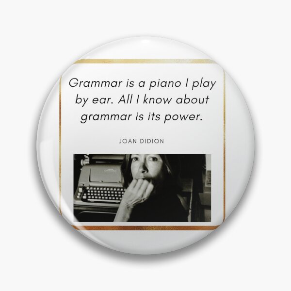 Item preview, Joan Didion designed and sold by zaevo.