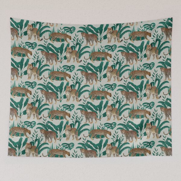 Item preview, Leopard Collection - pale grey designed and sold by Hollyroseart.