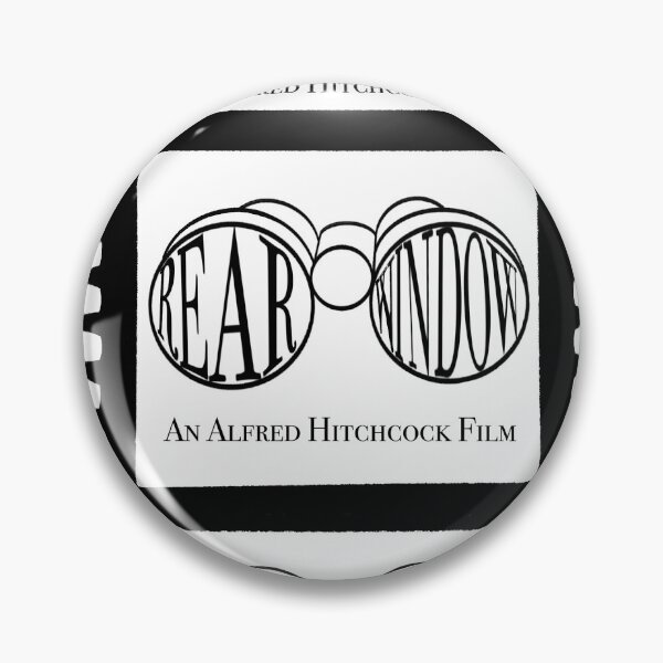 Artikelvorschau, Alfred Hitchcocks Vintage-Kinofilm „Hintenfenster“ entworfen und verkauft von bookishscarlett.
