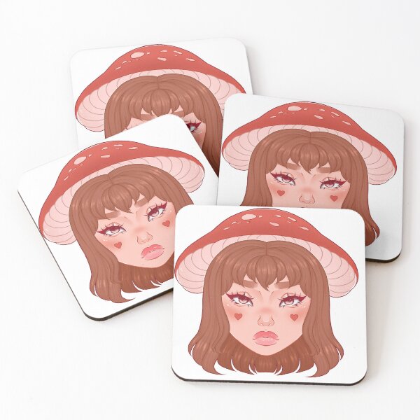 Item preview, Mushroom Headed Girl designed and sold by art-w-britney.