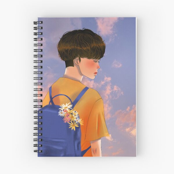Item preview, sad boy with flowers designed and sold by tomatochan22.