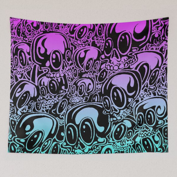 Item preview, chromatic skulls designed and sold by Rbeamo.