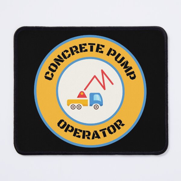 Item preview, Concrete Pump Operator logo style designed and sold by Cardinal Designs.