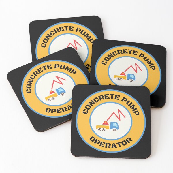 Item preview, Concrete Pump Operator logo style designed and sold by Cardinal Designs.