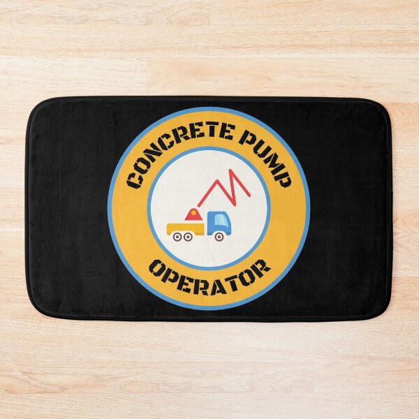 Item preview, Concrete Pump Operator logo style designed and sold by Cardinal Designs.