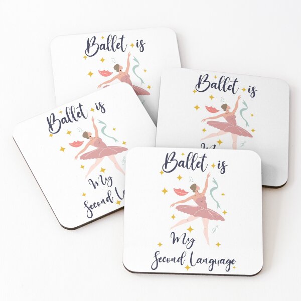 Item preview, Ballet Is My Second Language - Ballet Dancing Cute designed and sold by YerrouDesing.