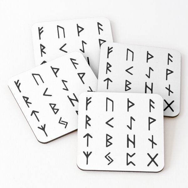 Item preview, Nordic Runes Pattern (Variant I) designed and sold by Gumless.