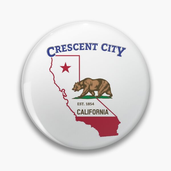 Item preview, Crescent City California Home Town Pride Native City-State Souvenir Tee T-Shirt designed and sold by RecklessTruth.
