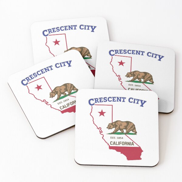 Item preview, Crescent City California Home Town Pride Native City-State Souvenir Tee T-Shirt designed and sold by RecklessTruth.