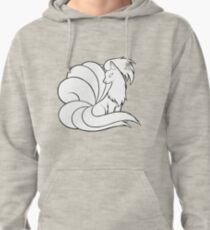 Ninetales Line Art Pullover Hoodie