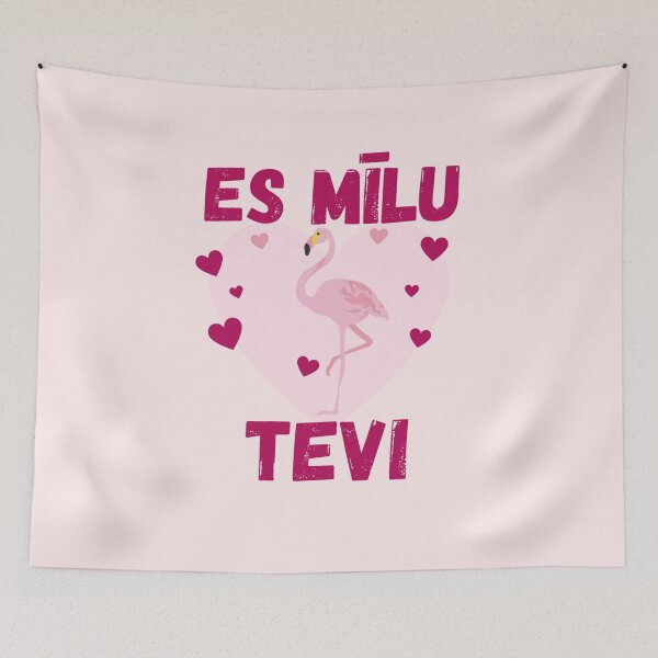 Item preview, latviski latviešu valoda es mīlu tevi designed and sold by LukjanovArt.