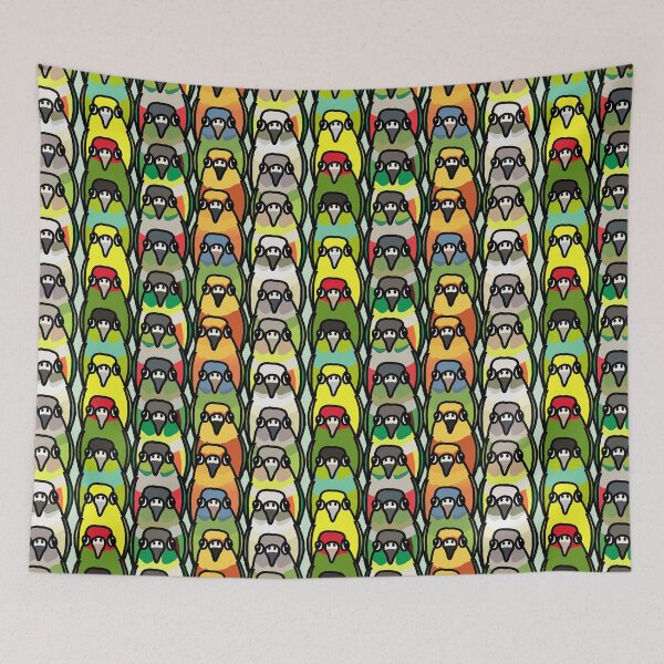 Item preview, Conure pattern  designed and sold by BirbFriends.