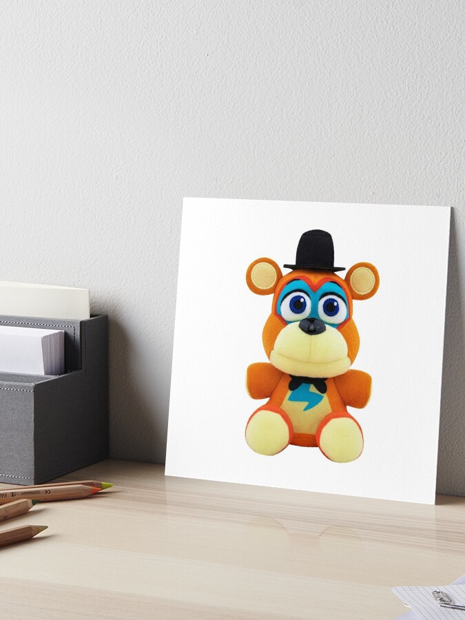 Monty Glamrock Rockstar And Freddy Bear Fnaf Security Breach Art Board  Print for Sale by Stanleyiu12