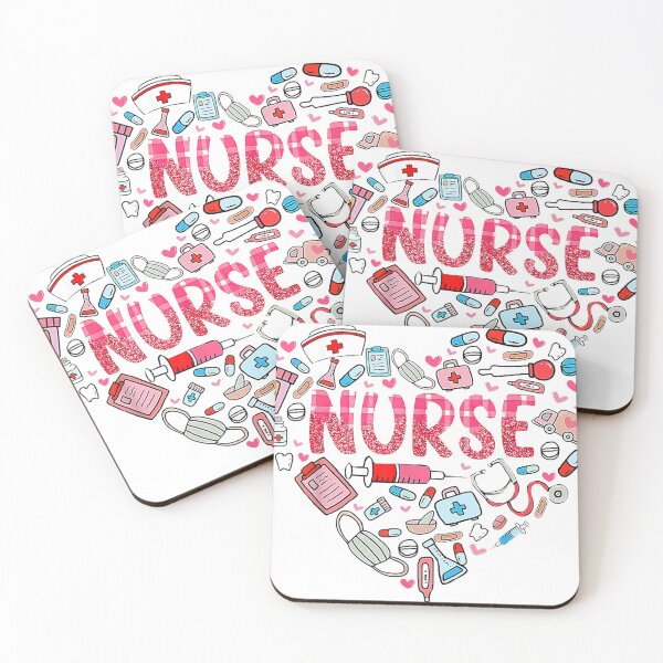 Item preview, Nurse Heart Nursing RN Life Valentine's Day ER ICU NICU RN Nurses Women designed and sold by Dadya.