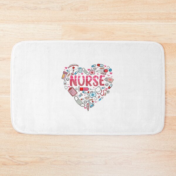 Item preview, Nurse Heart Nursing RN Life Valentine's Day ER ICU NICU RN Nurses Women designed and sold by Dadya.