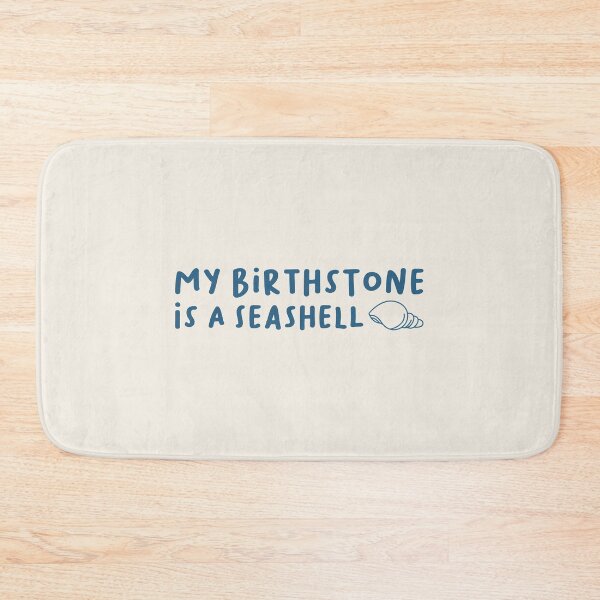 Item preview, My Birthstone is a Seashell designed and sold by Artestygraphic.