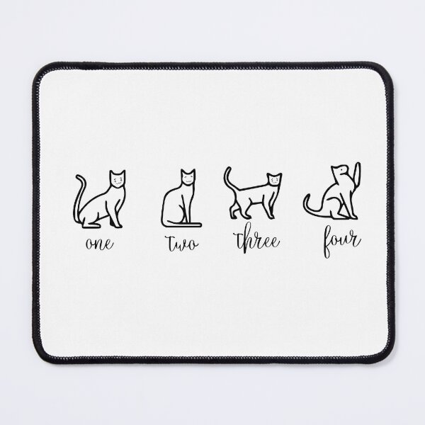 Item preview, one two three four Cat Tshirt  Cat, Cute Cat Tee designed and sold by Rscreative18.