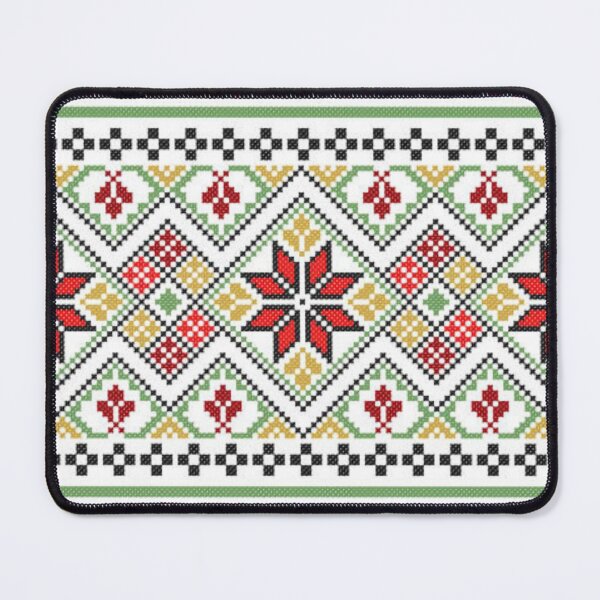 Item preview, Palestine Traditional Design Thob Clothes Pattern Palestinian Jordanian Lebanese Syrian Folklore Embroidery heritage designed and sold by Dr.YesOrNo.