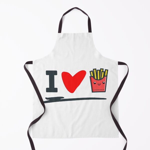 Item preview, Funny I Heart French Fries Kawaii Love for French Fries designed and sold by wingstar.