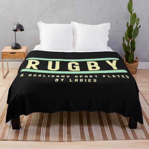 Item preview, Rugby-A Hooligans Sport Played By Ladies-Funny Rugby-Rugby-Women's Rugby designed and sold by SighFly52.