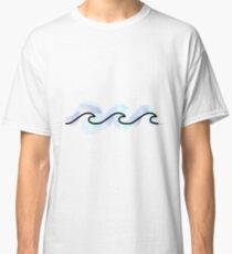 Watercolor Waves Classic T-Shirt