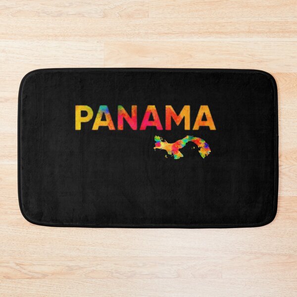 Item preview, Living in Panama Style World of Art Panamanian Watercolor Map  designed and sold by best-of-panama.