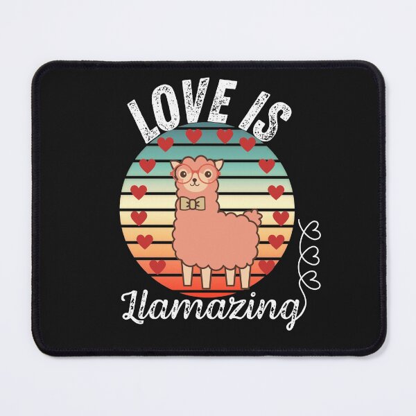 Item preview, Love is Llamazing-Cute llama loves with hearts designed and sold by AmeliaStore1.