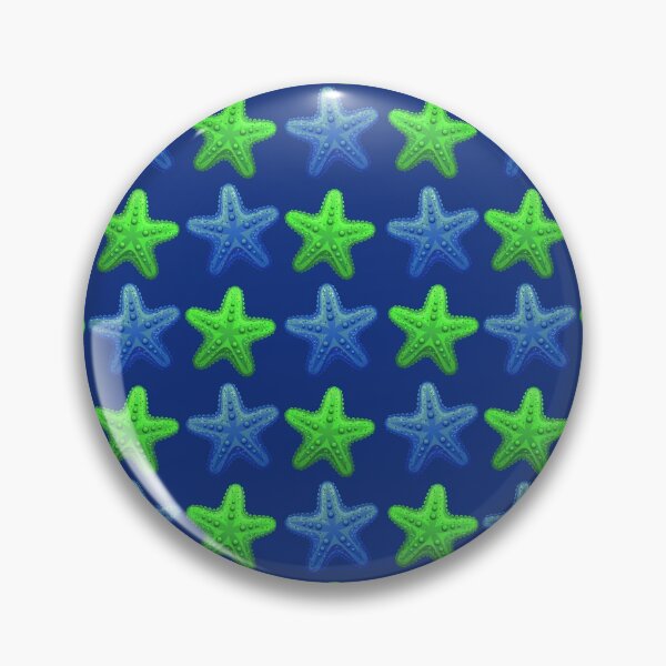 Item preview, Bright Starfish Pattern designed and sold by PawsitiveMum.