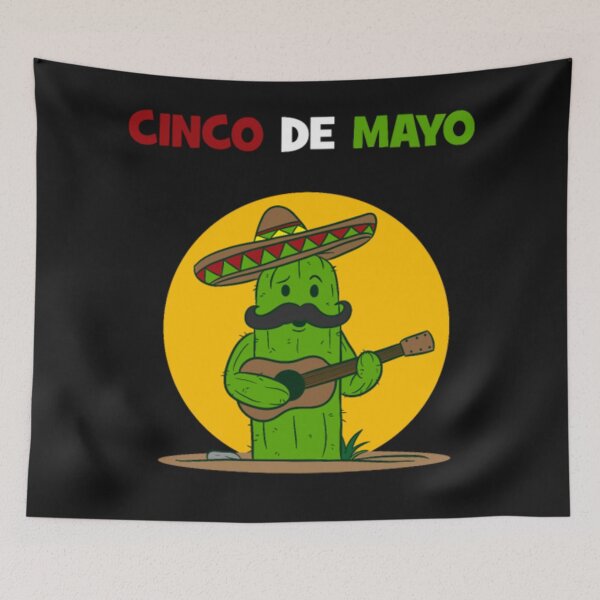 Item preview, Cinco De Mayo cactus guitar Mexico designed and sold by ClamenTaon.