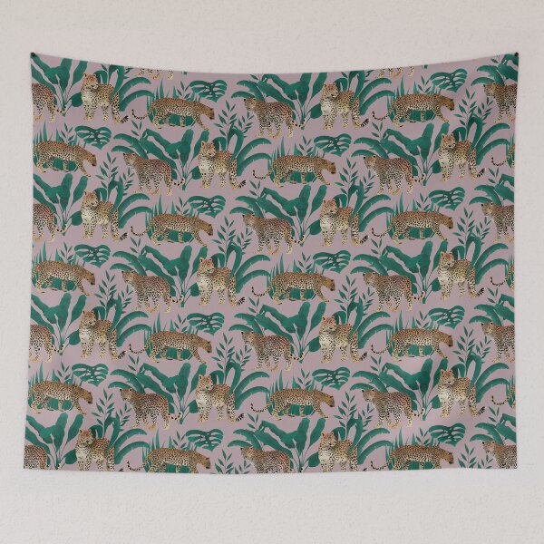 Item preview, Leopard Collection - dusky pink designed and sold by Hollyroseart.