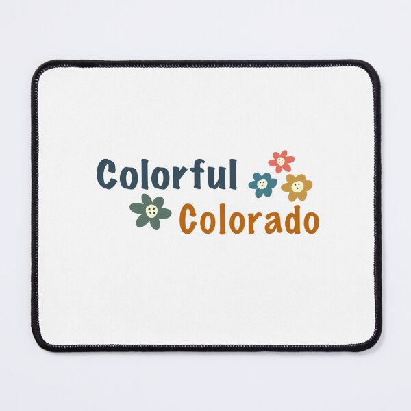Item preview, Colorful Colorado design with flowers designed and sold by Olitvia.
