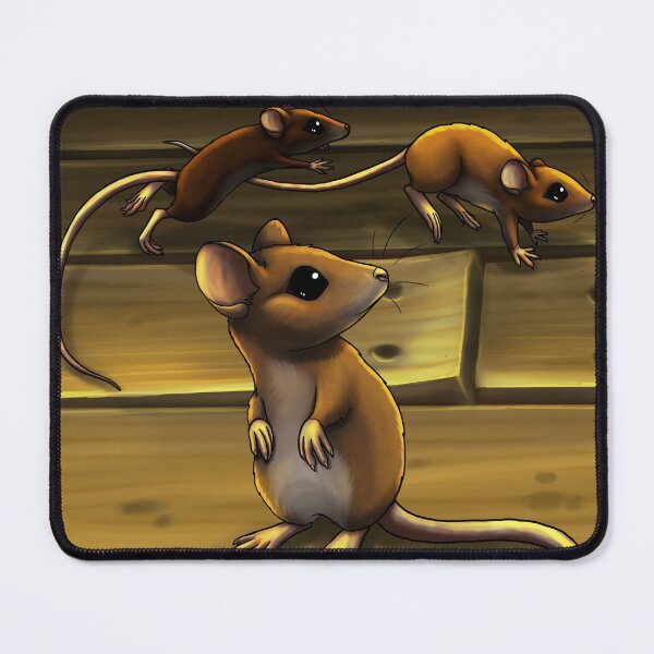 Item preview, Three Brown Mice designed and sold by JeMiChi Art.