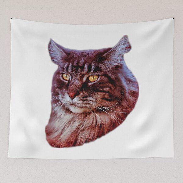 Item preview, maine coon cat TSHIRT designed and sold by GOLDFAMILYSHOP.