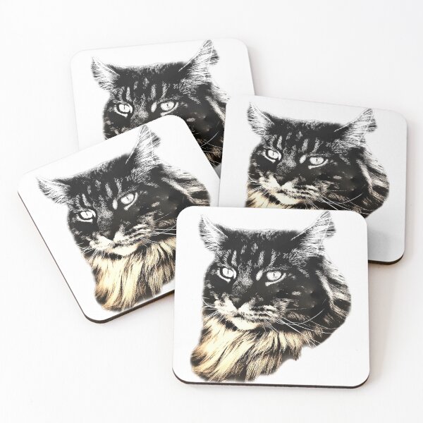 Item preview, maine coon cat TSHIRT designed and sold by GOLDFAMILYSHOP.