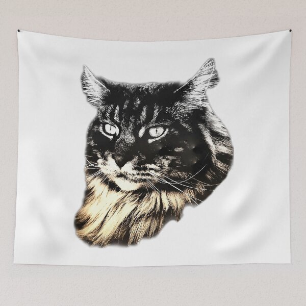 Item preview, maine coon cat TSHIRT designed and sold by GOLDFAMILYSHOP.