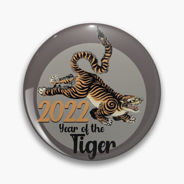 Item preview, 2022 Year of the Tiger designed and sold by sandpiperstudio.