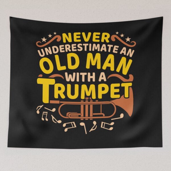 Item preview, Trumpet Old Man Trumpet  designed and sold by ClamenTaon.