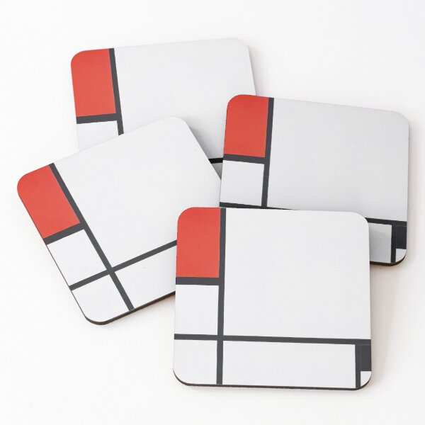 Item preview, Piet Mondrian | Composition No I With Red And Black (1922) | Abstract Expressionist designed and sold by BossyCatHome.