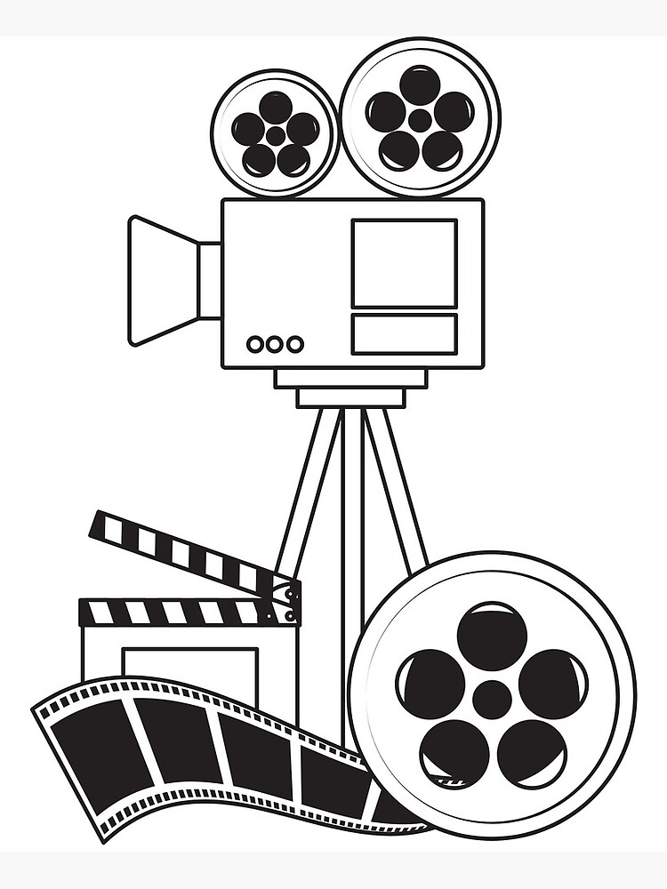 movie reel camera