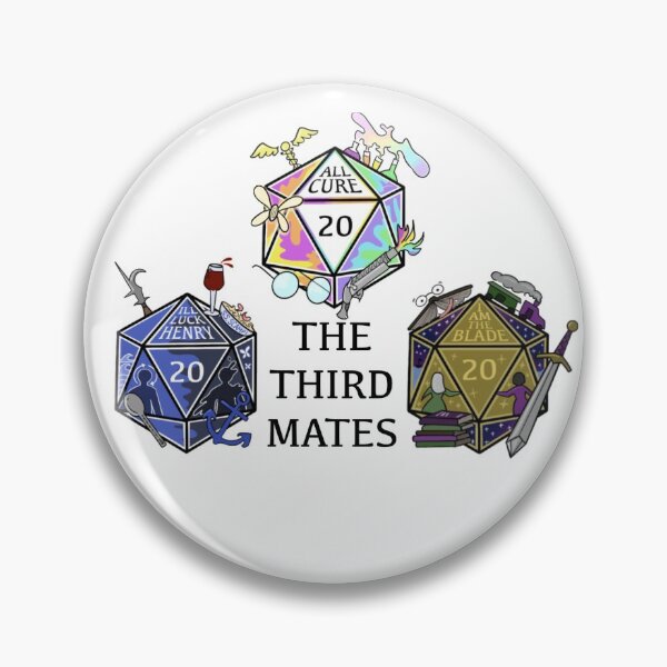 Item preview, Third Mates Dice Set Naddpod Eldermourne designed and sold by citrinecreates.