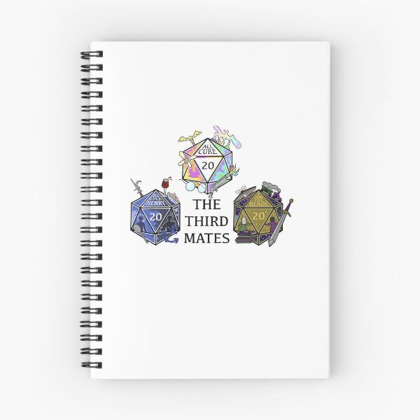 Item preview, Third Mates Dice Set Naddpod Eldermourne designed and sold by citrinecreates.