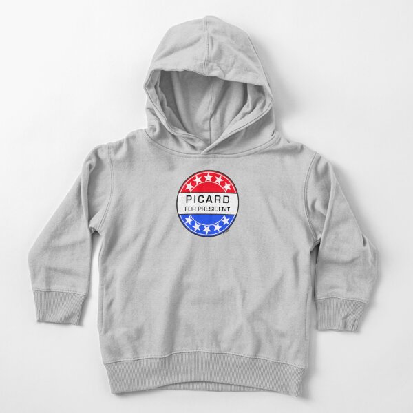 PICARD FOR PRESIDENT Toddler Pullover Hoodie
