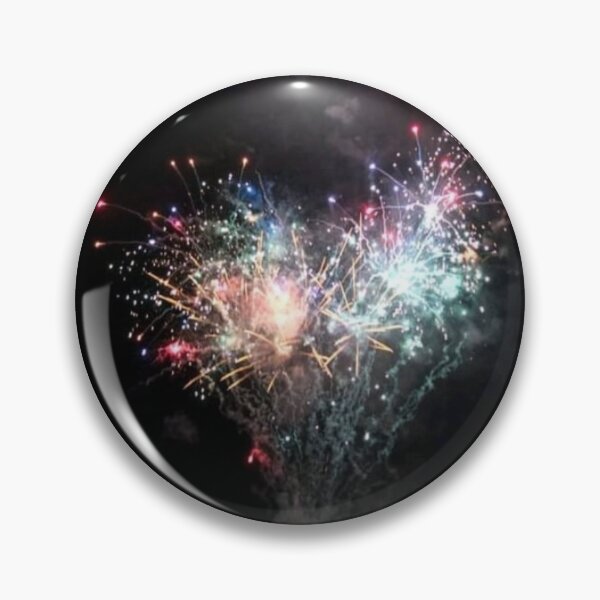 Item preview, heart fireworks  designed and sold by HowlingClothing.