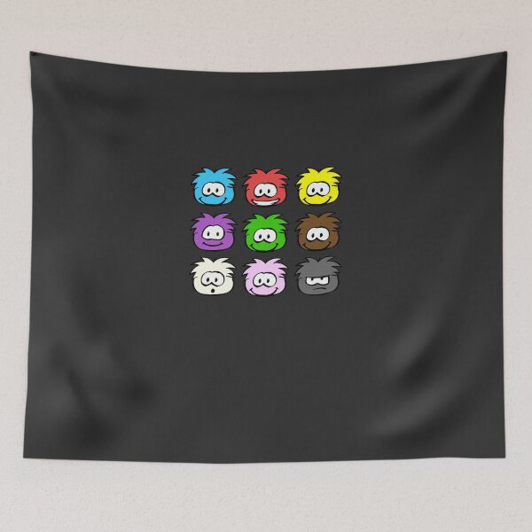 Item preview, Club Penguin Oldschool Puffles Sticker designed and sold by KimBieber.