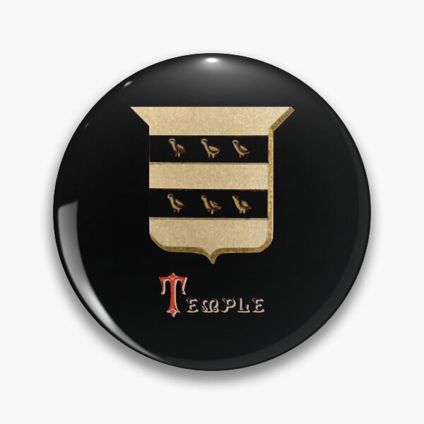 Item preview, Temple Family Coat of Arms designed and sold by Heraldica.