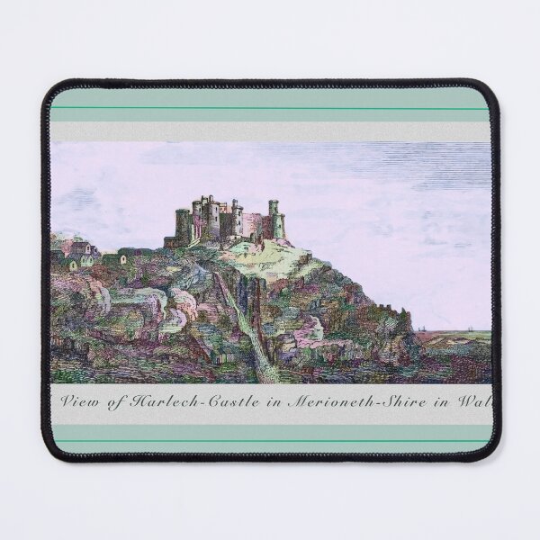 Item preview, A View of Harlech-Castle in Merioneth-Shire in Wales. designed and sold by Malcolm Walker.