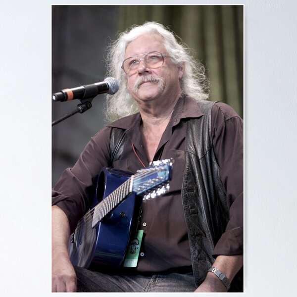 Arlo Guthrie Photograph Poster